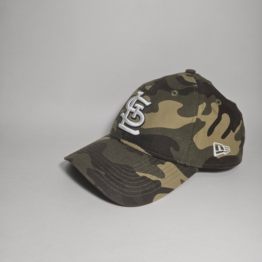 New Era 9TWENTY St Louis Cardinals Camo Hat MLB Adjustable Baseball Cap
